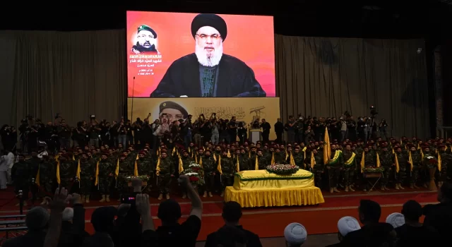 Hizbullah lideri Nasrallah ”İsrail ile çatışmaların yeni bir aşamaya girdiğini” söyledi