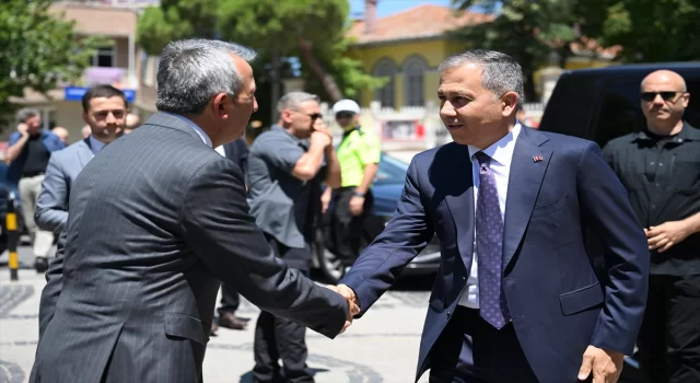 İçişleri Bakanı Yerlikaya Edirne Valiliğini ziyaret etti