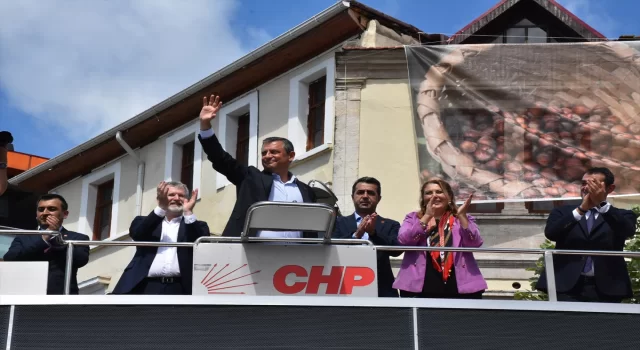 CHP Genel Başkanı Özel, Giresun’da ”fındık mitingi”nde konuştu: