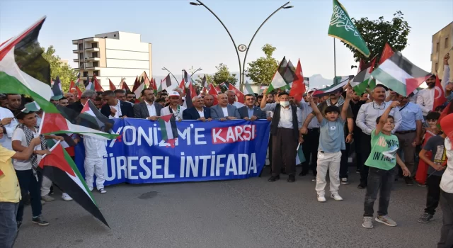 Elazığ, Bingöl, Batman, Şırnak ve Siirt’te Heniyye suikastı protesto edildi