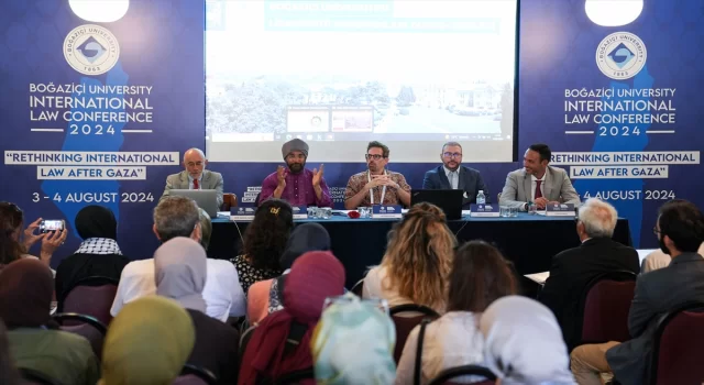 Boğaziçi Üniversitesindeki konferansta Gazze’de yaşananlar kapsamında ”soykırım” kavramı ele alındı