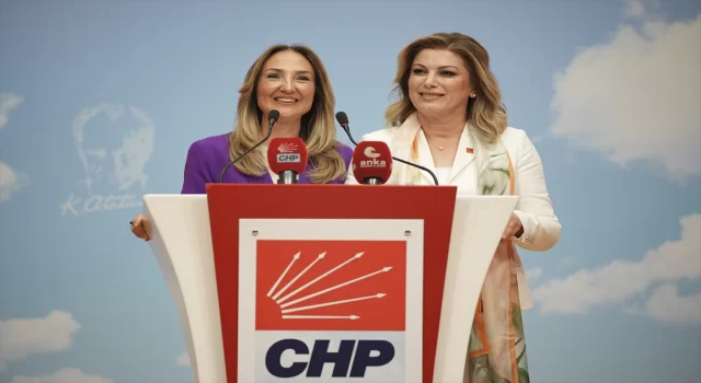 CHP Kadın Kolları Genel Başkanlığında devir teslim töreni yapıldı