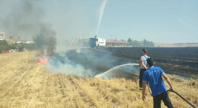 Siirt’te çıkan arazi yangını söndürüldü