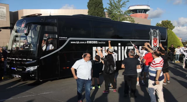 Beşiktaş, Samsun’a geldi