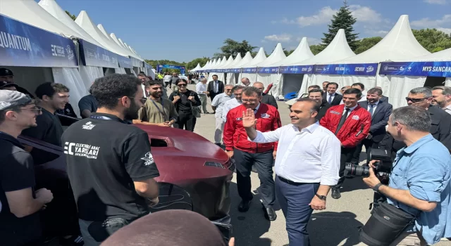 Bakan Kacır, Teknofest Elektrikli Araç Yarışları’nda konuştu: