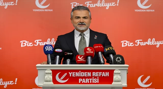 Yeniden Refah Partili Kılıç, MYK toplantısının ardından konuştu: