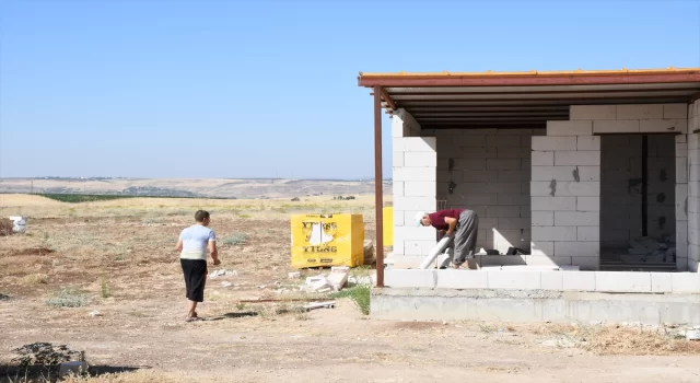 Adıyaman’da kaçak hobi evlerinin yıkımına başlandı