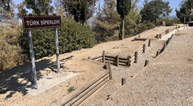 Çanakkale Savaşları Gelibolu Tarihi Alanı’nda yangından zarar gören bölge tabii görünümüne kavuşturulacak