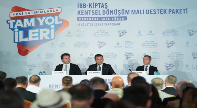 İstanbul’da kentsel dönüşüm mali destek paketi protokolü imzalandı