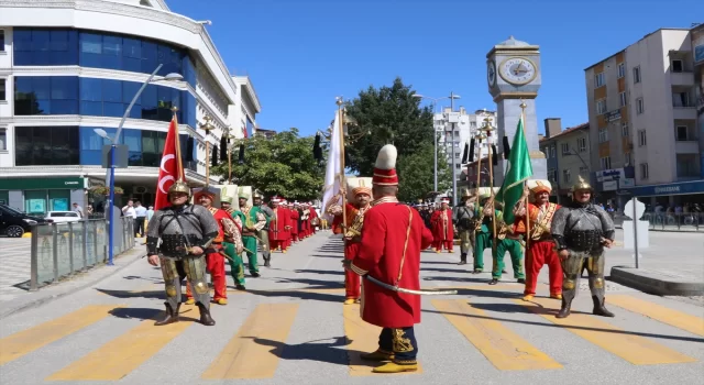 Çankırı’da düzenlenen 3. Uluslararası Tuz Festivali meşalesi yakıldı