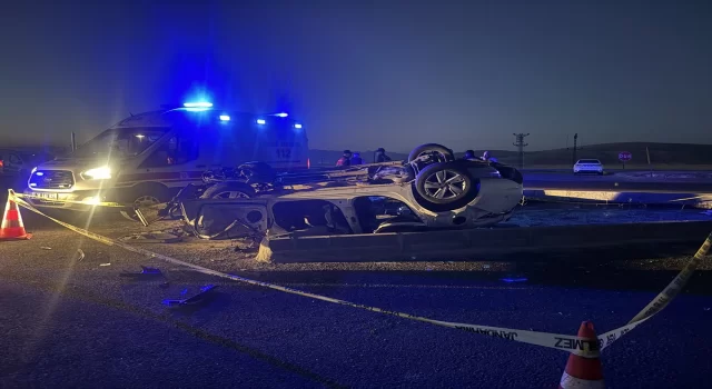 Kayseri’de devrilen otomobildeki 4 kişi öldü, 2 kişi yaralandı