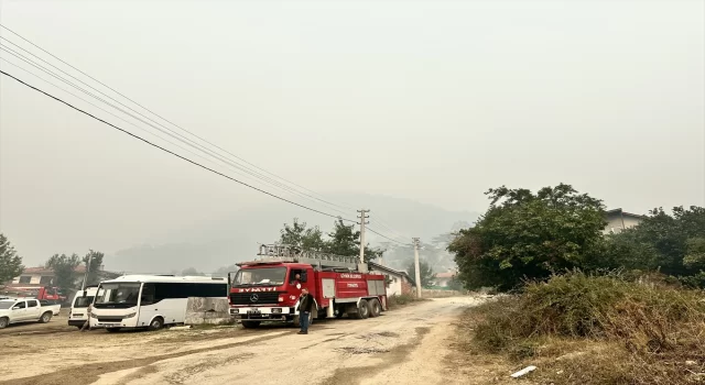 Bolu’da ormanlık alanda çıkan yangına 45 saattir müdahale ediliyor