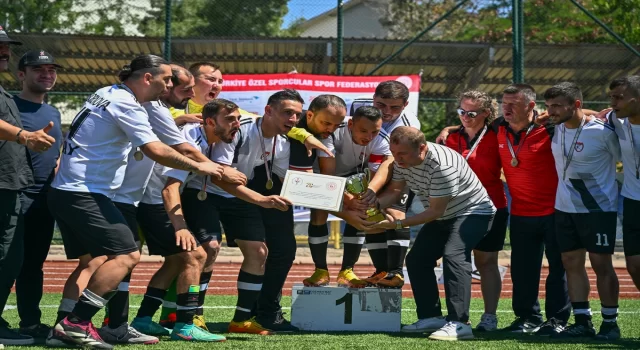 Türkiye Özel Sporcular Futbol Şampiyonası’nı sona erdi