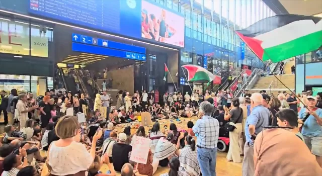 İsrail’in Filistin’e yönelik saldırıları Cenevre’de protesto edildi