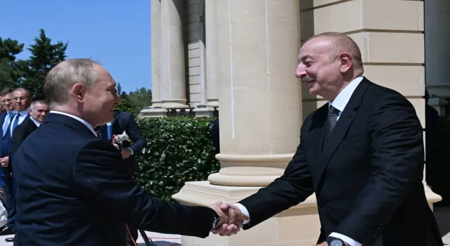 Putin ve Aliyev, Bakü’de görüştü