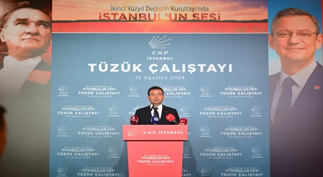 CHP İstanbul İl Başkanlığı ”Tüzük Kurultayı Çalıştayı” düzenledi