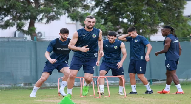 Alanyaspor’da Göztepe maçının hazırlıkları başladı