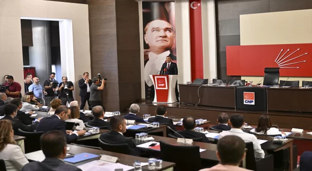 CHP Genel Başkanı Özel, Sosyal Demokrat Belediyecilik Eşgüdüm Konseyi Toplantısı’nda konuştu: