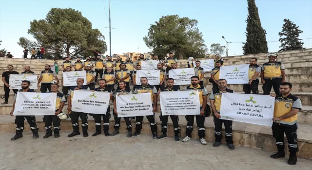 Suriye Sivil Savunması, Doğu Guta’daki kimyasal silah katliamının kurbanlarını andı