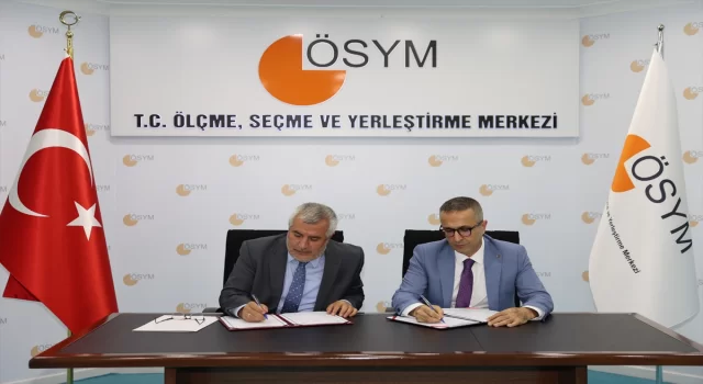 ÖSYM ve Yunus Emre Enstitüsü arasında protokol imzalandı