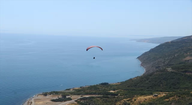 Tekirdağ’da mavi ve yeşilin buluştuğu ”Uçmakdere Mahallesi”  yerli ve yabancı turistlerin ilgisini çekiyor