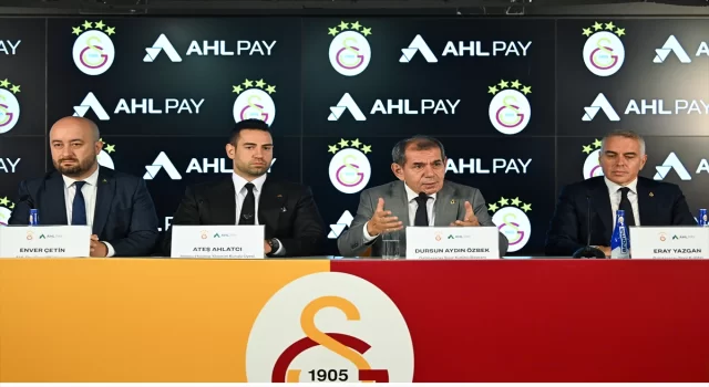 Galatasaray ile AHL Pay arasında sponsorluk anlaşması imzalandı