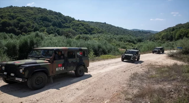 Mehmetçik, KosovaSırbistan sınır bölgesinde devriye faaliyetlerine devam ediyor