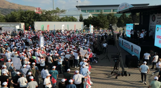 HAKİŞ Genel Başkanı Mahmut Arslan, ”Büyük Kayseri Buluşması”nda konuştu: