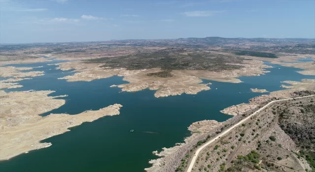 Edirne’ye içme suyu sağlayan barajın doluluk oranı yüzde 17 seviyesine düştü