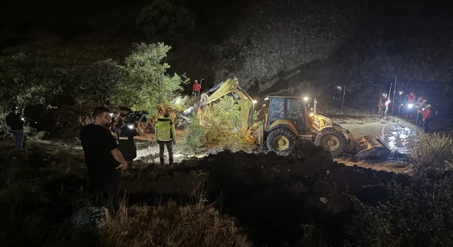 Kayseri’de sele kapıldığı değerlendirilen kişiyi arama çalışması başlatıldı 