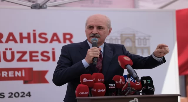 TBMM Başkanı Kurtulmuş, Afyonkarahisar’daki Zafer Müzesi’nin açılışında konuştu: