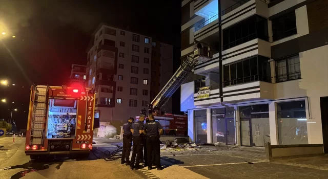 Kayseri’de oturduğu daireyi ateşe veren kişi polis tarafından gözaltına alındı 