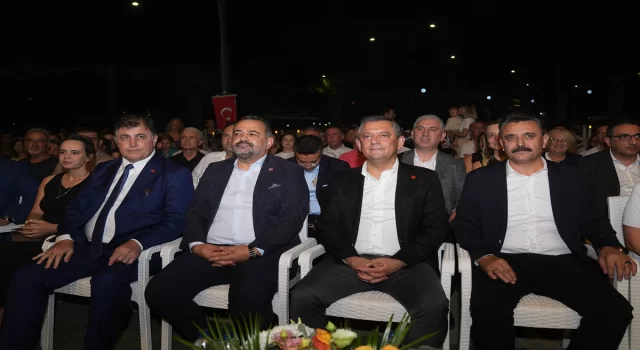 CHP Genel Başkanı Özel, Dikili Kültür Demokrasi ve Emek Festivali’nde konuştu: