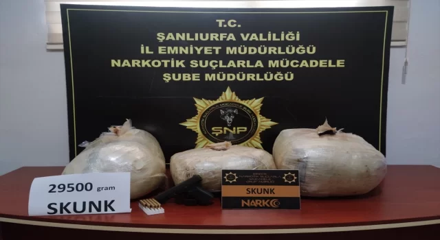 Şanlıurfa’da uyuşturucu operasyonlarında 5 şüpheli yakalandı