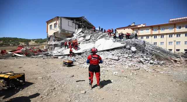 Bingöl’de ”Deprem Saha Tatbikatı” yapıldı