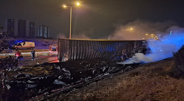 Mersin’de iki tırın çarpıştığı kazada 1 kişi hayatını kaybetti, 1 kişi yaralandı