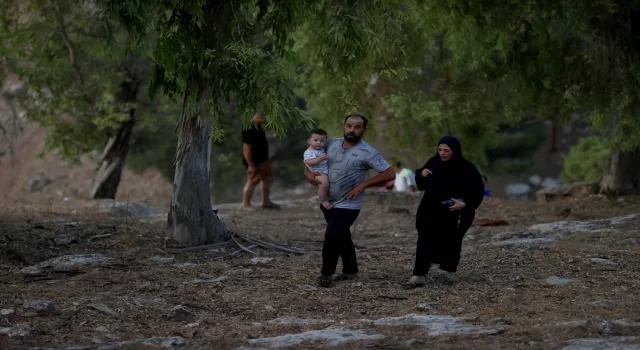 Batı Şeria’nın Cenin bölgesinde İsrail’in saldırıları sebebiyle Filistinli aileler yerinden ediliyor