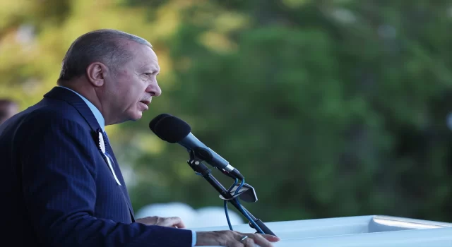 Cumhurbaşkanı Erdoğan, MSÜ Hava Harp Okulu Diploma Alma ve Sancak Devir Teslim Töreni’nde konuştu: (1)