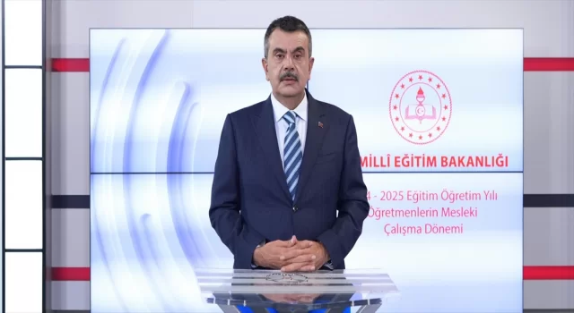 Milli Eğitim Bakanı Tekin, öğretmenlere hitap etti: