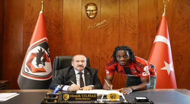 Gaziantep FK, Christopher Lungoyi’yi kadrosuna kattı