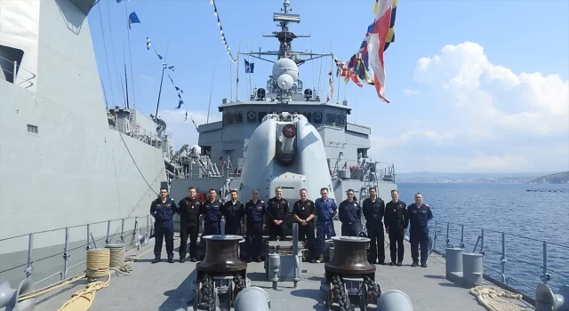 TCG Yıldırım firkateyni NATO görevi kapsamında Yunanistan’a liman ziyareti gerçekleştirdi