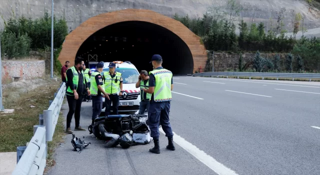 Kocaeli’de motosiklet kazasında 1 kişi öldü, 1 kişi yaralandı