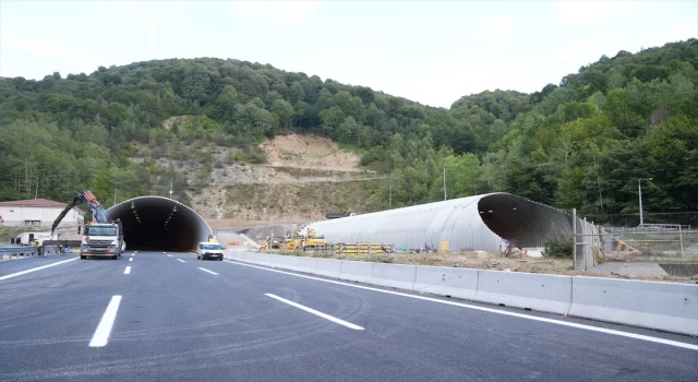 Bolu Dağı Tüneli İstanbul yönü ulaşıma açıldı