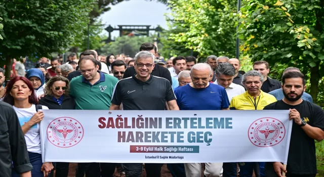 Sağlık Bakanı Memişoğlu, Ümraniye’de yürüyüş ve spor etkinliğine katıldı: