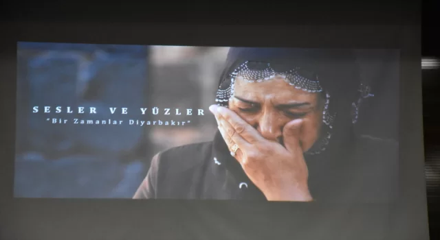 Van’da ”Sesler ve Yüzler” filminin gösterimi yapıldı