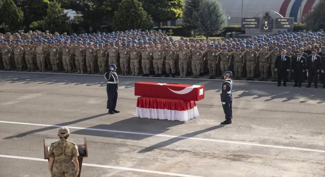 Tunceli’de trafik kazasında şehit olan askerler için merasim düzenlendi