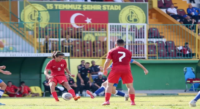 Türkiye 17 Yaş Altı Futbol Takımı, Azerbaycan’ı 40 yendi