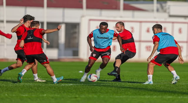 Samsunspor, Konyaspor maçı hazırlıklarını sürdürdü