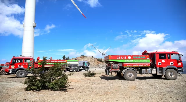 GÜNCELLEME 2 Hatay’da çıkan orman yangını kontrol altına alındı