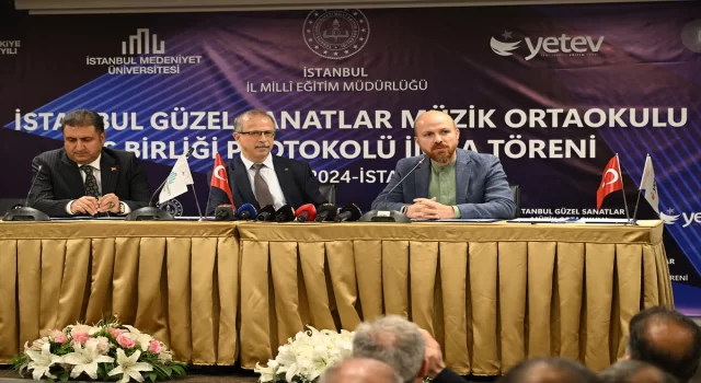 İstanbul’daki ilk müzik ortaokulu ile YETEV arasında işbirliği protokolü imzalandı